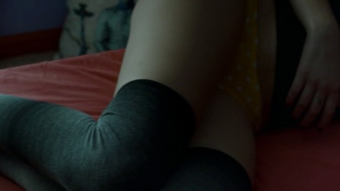 Pic: Maika Monroe in The Guest