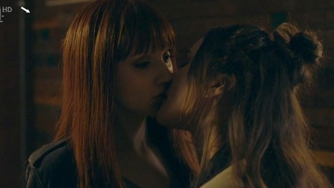 Pic: Emily Berrington in Humans