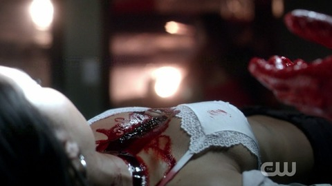 Pic: Tristin Mays in The Vampire Diaries