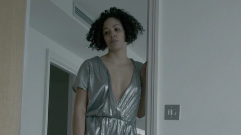 Pic: Riann Steele in The Tunnel