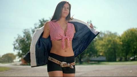 Pic: Jana Mashonee in The Dinosaur Experiment