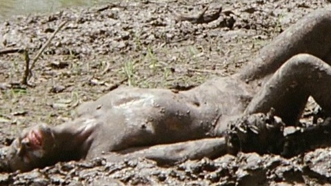 Pic: Lucia Costantini in Cannibal Holocaust