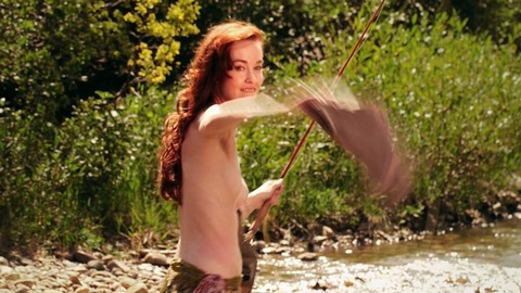 Pic: Elyse Levesque in Fishing Naked