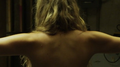 Pic: Dani Barker in The Scarehouse (2014)