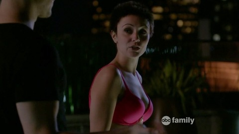Pic: Italia Ricci in Chasing Life