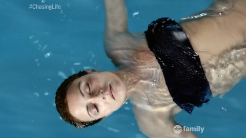 Pic: Italia Ricci in Chasing Life