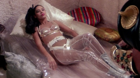 Pic: Iris Peynado in The New Barbarians