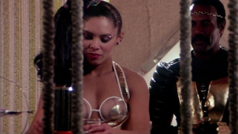 Pic: Iris Peynado in The New Barbarians