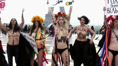 Pic: Alexandra 'Sasha' Schevchenko in I am Femen