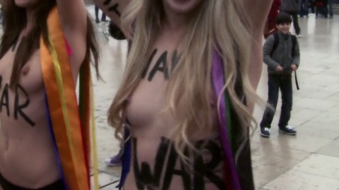 Pic: Alexandra 'Sasha' Schevchenko in I am Femen