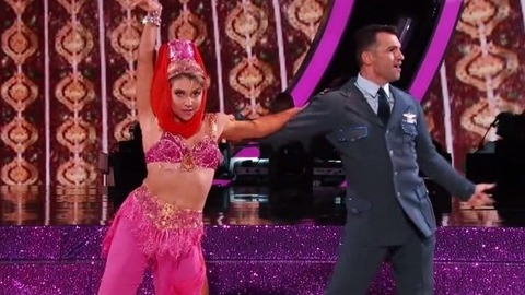 Pic: Jenna Johnson in Dancing with the Stars
