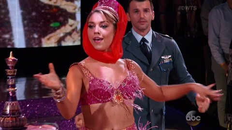 Pic: Jenna Johnson in Dancing with the Stars