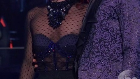 Pic: Sharna Burgess in Dancing with the Stars