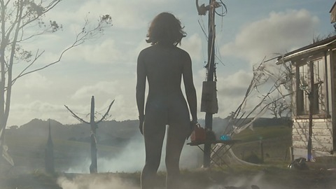 Pic: Lucy Lawless in Ash vs Evil Dead