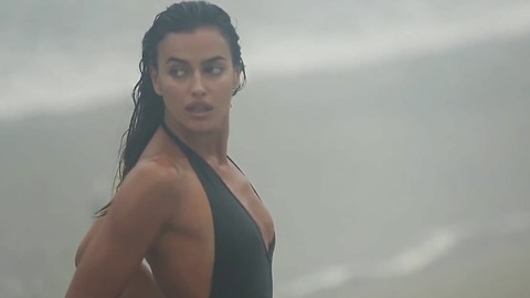 Pic: Irina Shayk in LOVE Advent Calendar Shoot