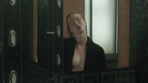 Pic: Freya Mavor in The Lady in the Car with Glasses and a Gun