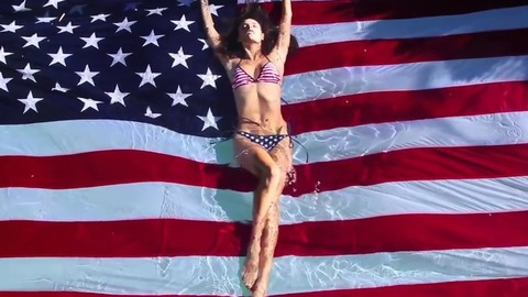 Pic: Alessandra Ambrosio in LOVE Advent Calendar Shoot