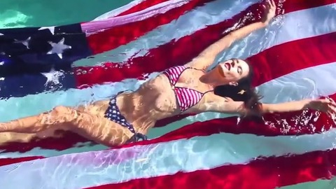 Pic: Alessandra Ambrosio in LOVE Advent Calendar Shoot