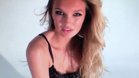 Pic: Romee Strijd in LOVE Advent Calendar Shoot