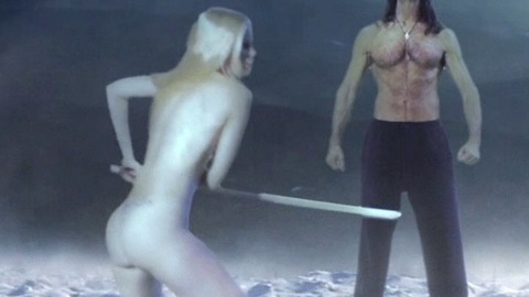 Pic: Charlotte Stokely in Samurai Cop 2: Deadly Vengeance