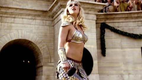 Pic: Britney Spears in Pepsi We Will Rock You Commercial