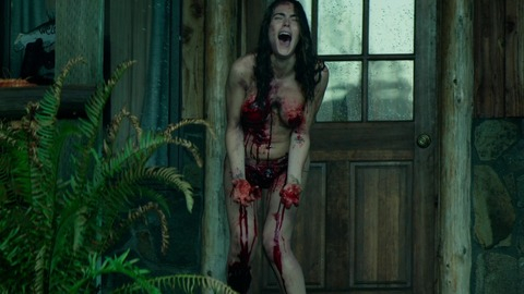 Pic: Nadine Crocker in Cabin Fever