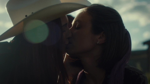 Pic: Dominique Provost-Chalkley in Wynonna Earp