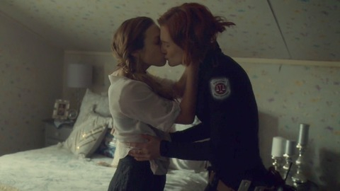 Pic: Dominique Provost-Chalkley in Wynonna Earp