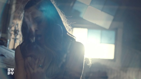 Pic: Dominique Provost-Chalkley in Wynonna Earp