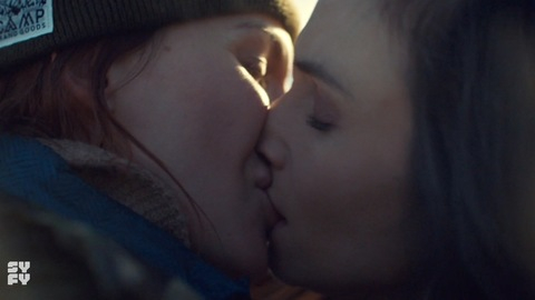 Pic: Dominique Provost-Chalkley in Wynonna Earp