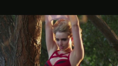 Pic: Elisabeth Ferrara in The Horde
