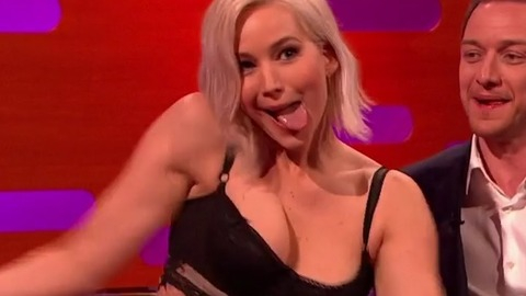 Pic: Jennifer Lawrence in The Graham Norton Show