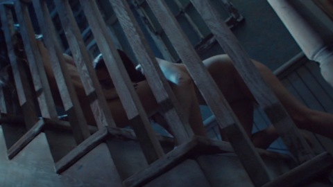 Pic: Katherine Barrell in Wynonna Earp