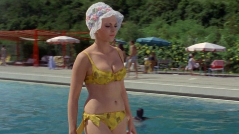 Pic: Maria Rohm in Five Golden Dragons