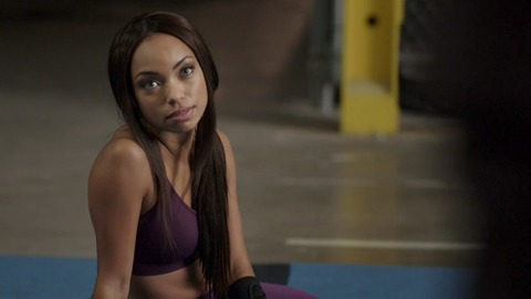 Pic: Logan Browning in Powers