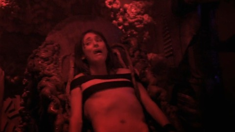 Pic: Jennifer Evans in Evil Aliens