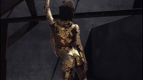 Pic: Teyana Taylor in Champions freestyle