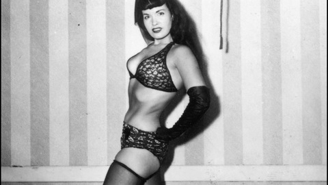 Pic: Bettie Page in The Exotic Dances Of Bettie Page