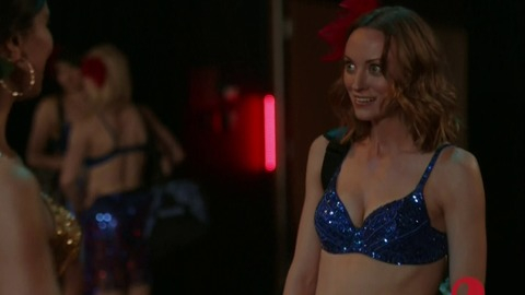 Pic: Fiona Vroom in Death of a Vegas Showgirl