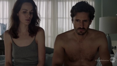 Pic: Michelle Dockery in Good Behavior