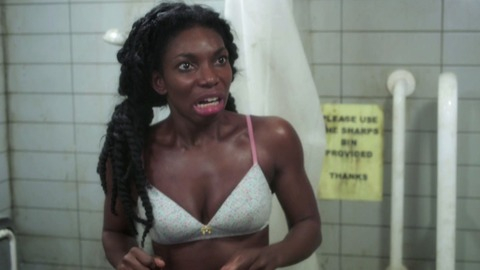 Pic: Michaela Coel in Chewing Gum