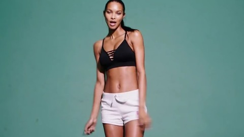 Pic: Lais Ribeiro in The Victoria's Secret Angels Lip Sync "24K Magic"