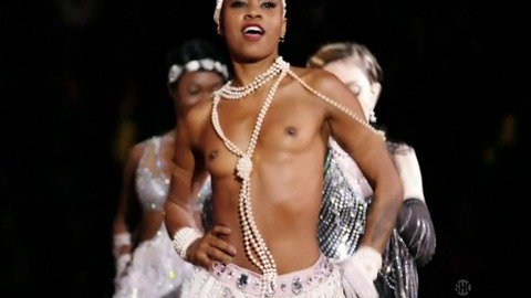 Pic: Sasha Mallory in Madonna: Rebel Heart Tour