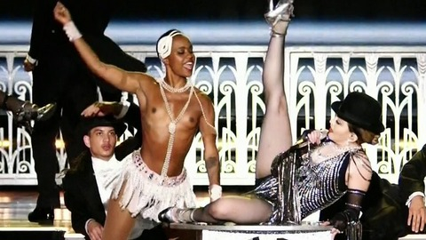 Pic: Sasha Mallory in Madonna: Rebel Heart Tour