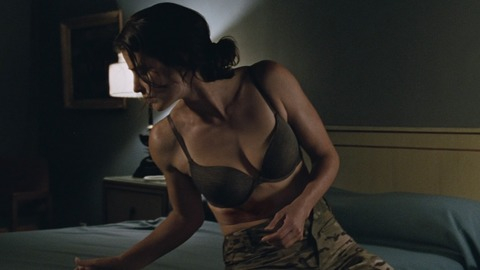 Pic: Cobie Smulders in Jack Reacher: Never Go Back