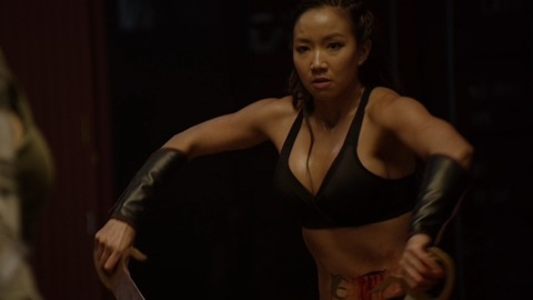 Pic: Jet Tranter in Lady Bloodfight