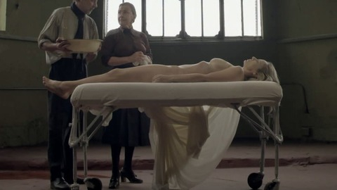 Pic: Julieta Cardinali in White Coffin