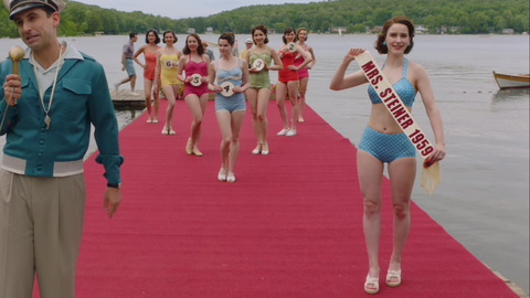Pic: Rachel Brosnahan in The Marvelous Mrs. Maisel