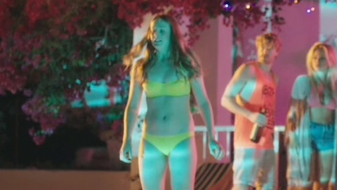 Pic: Cara Theobold in Zombie Spring Breakers