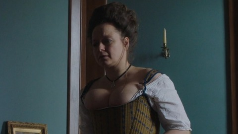 Pic: Samantha Morton in Harlots